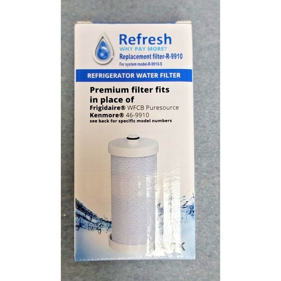 Refresh Refrigerator Water Filter R9910 for Frigidaire And Kenmore Lot Of 5 New - Picture 2 of 5